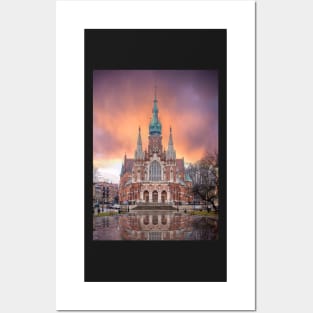 Church Joseph (Parish of St. Joseph) in Krakow, Poland Posters and Art